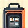 Icon depicting a passport and flight ticket, symbolizing travel documents